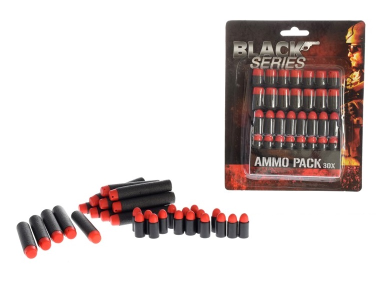 Black Series AMMO PACK, Foam Kogels 30 Stuks